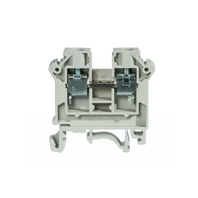 Conector de carril roscado, serie NUEVA, 6,0 mm2, TS 35, 1 vía 50 uds.