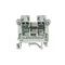 Conector de carril roscado, serie NUEVA, 6,0 mm2, TS 35, 1 vía 50 uds.
