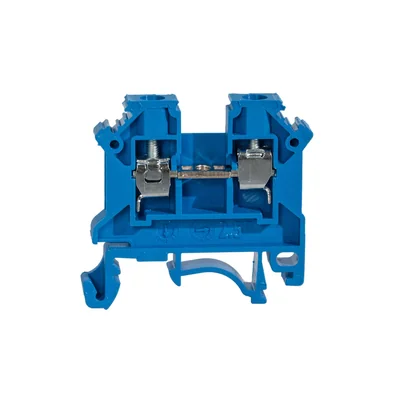Conector de carril roscado Simet ZSG1-2.5Ns, azul, 50 uds.
