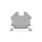 Conector de carril roscado ZSG 2,5 mm2, gris