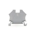 Conector de carril roscado ZSG 2,5 mm2, gris