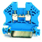 Conector de carril roscado ZSG (ZUG) 4,0 mm2 azul