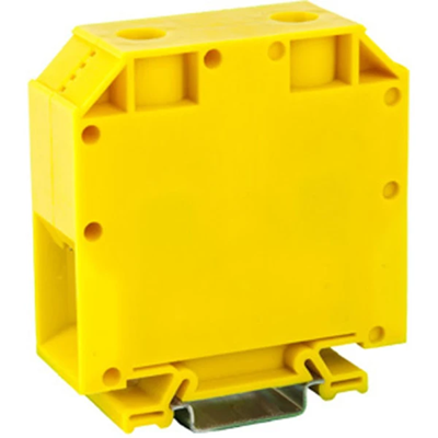 Conector de carril roscado ZSG (ZUG) 70mm2 amarillo