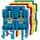 Conector de carril roscado ZSG1- 4.0n, 4.0 mm2, TS 32, 35, 1 vía, azul