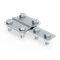 Conector de control galvanizado de 4 orificios