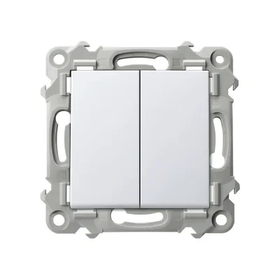 Conector de doble cruz SAPPHIRE - blanco