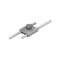 Conector de paso universal (1xM10), galvanizado en caliente