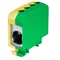 Conector de riel roscado AL/CU ZGG1x95/2x35z-g amarillo-verde