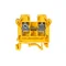 Conector de riel roscado ZSG1-10.0Nz amarillo