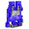 Conector de tornillo CBD.2(Ex)i de 2,5 mm², azul