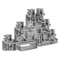 Conector de tornillo TLD.2/GR de 2,5 mm², 3 niveles, gris