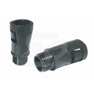 Conector de tubo SFD 16M negro