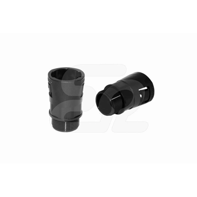 Conector de tubo SKD 20M/16 negro