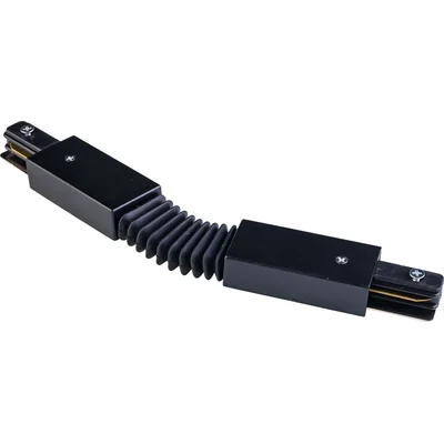 Conector flexible para embarrado Zumaline 1F, negro