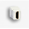 Conector HDMI hembra Keystone, blanco