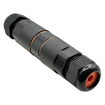 Conector hermético IP68 RJ45/RJ45 cat.6A STP ALANTEC