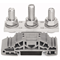 Conector M8 de 3 polos, gris, 20 uds.