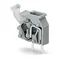 Conector modular para PCB, pulsador, 2,5 mm², RM 5/5,08 mm, 1 polo, gris 255-401
