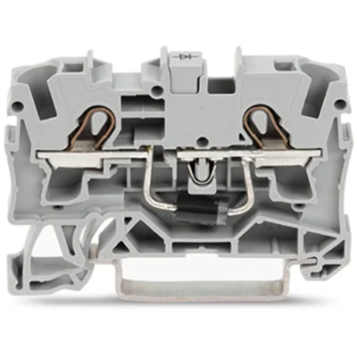 Conector para componentes de 2 cables, gris 2004-1211/1000-400