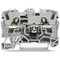 Conector para componentes de 2 cables, gris 2004-1211/1000-400