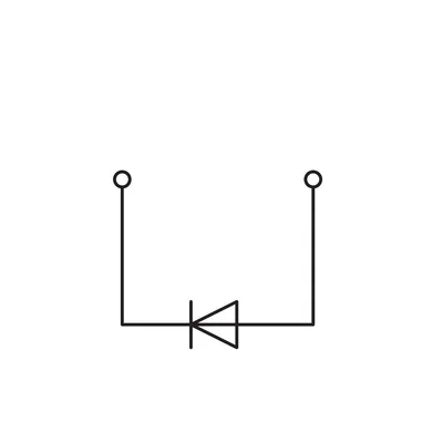 Conector para instalación de elemento de 2 hilos, gris 2001-1211/1000-411