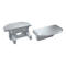 Conector para perfil LED PTA, con orificio, gris