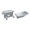 Conector para perfil LED PTA, con orificio, gris