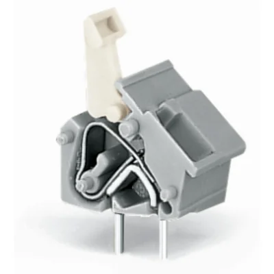 Conector para placas de circuito impreso, azul, trama 10/10,16 mm, 100 uds.