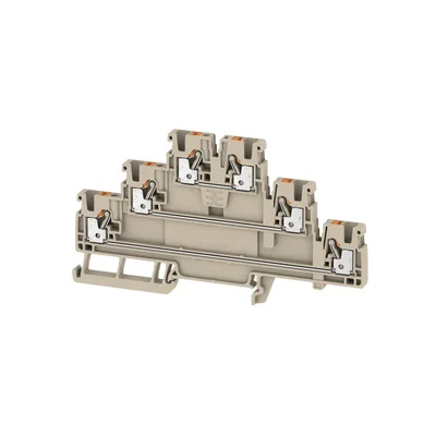 Conector pasante de riel A3T 2.5, número de catálogo 2428510000