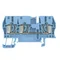 Conector pasante para riel ZDU 2.5/3AN BL, número de catálogo 1608550000