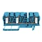 Conector pasante para riel ZDU 6/3AN BL, número de catálogo 7907420000