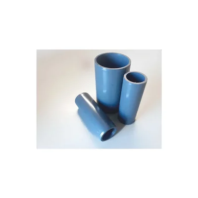 CONECTOR RÍGIDO RECTO ZPSO 40 GRIS CON PROTECCIÓN CONTRA RAYOS