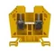 Conector roscado para carril ZSG (ZUG) 16/25mm2 amarillo-verde