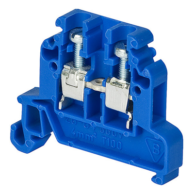 Conector roscado ZG-G10, azul