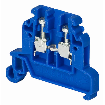 Conector roscado ZG-G2, 5, azul