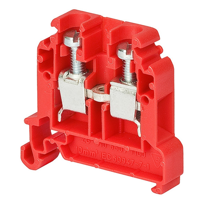 Conector roscado ZG-G4, rojo, 50 uds.