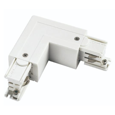 Conector SPS L, izquierdo, para embarrado 3F, blanco