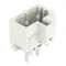 Conector THT con pines de soldadura de 1,0 x 1,0 mm, diseño recto, color gris claro 721-132/001-000