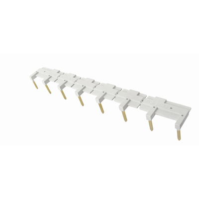 Conector tipo peine de 8 dientes 10A 250V AC para bases de relé ZGGZ80-1, gris 2 uds.