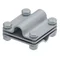 Conector transversal d8-10/b30-40/D16 4 tornillos StZn