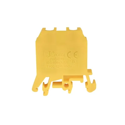 Conector ZUG-G10, amarillo, 20 uds.
