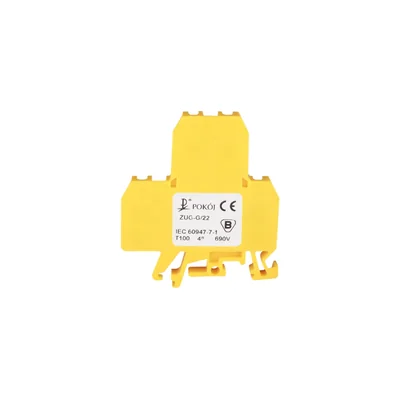 Conector ZUG-G/22, amarillo