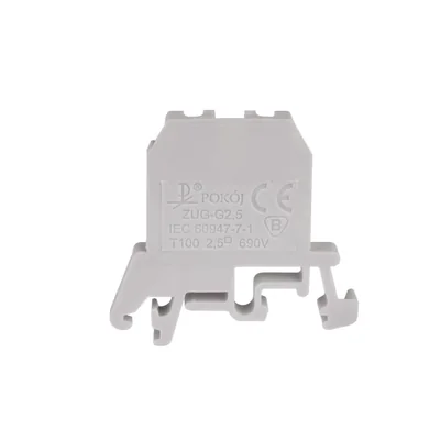 Conector ZUG-G2.5, gris, 30 uds.