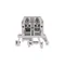 Conector ZUG-G4, gris, 25 uds.