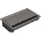 CONI 3M cassette, anthracite, for recessed installation