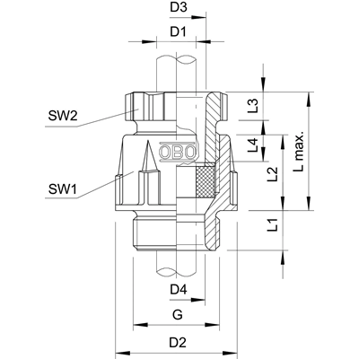 Conical chokes 106 PG7,