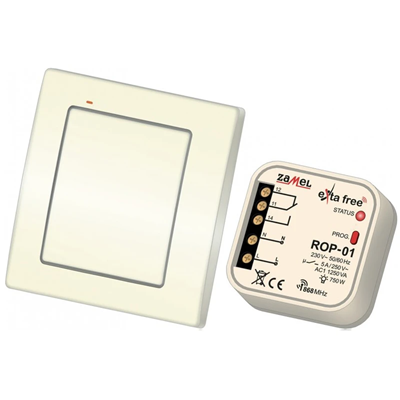 Conjunto de control inalámbrico TIPO: RZB-01 (RNK-02+ROP-01)