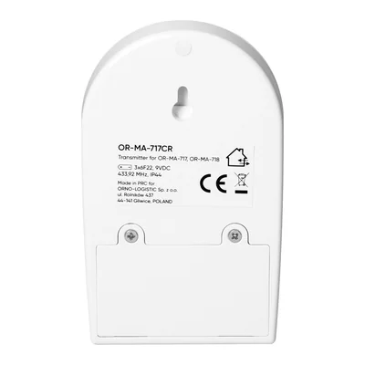 Conjunto de sensores de movimiento con señalización inalámbrica IP44, 120m