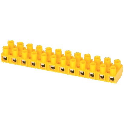 Connecteur 12 voies TLZ-16N jaune 50pcs.