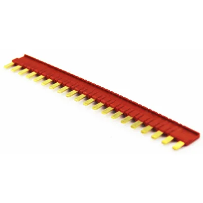 Connecteur 20 bornes pour prises 93 et modules 38 rouge